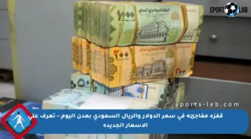 قفزة مفاجئة في سعر الدولار والريال السعودي بعدن اليوم – تعرف على الأسعار الجديدة